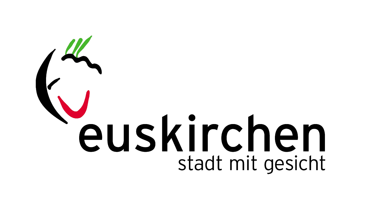 Logo der Stadt Euskirchen mit Zusatz "Stadt mit Gesicht"