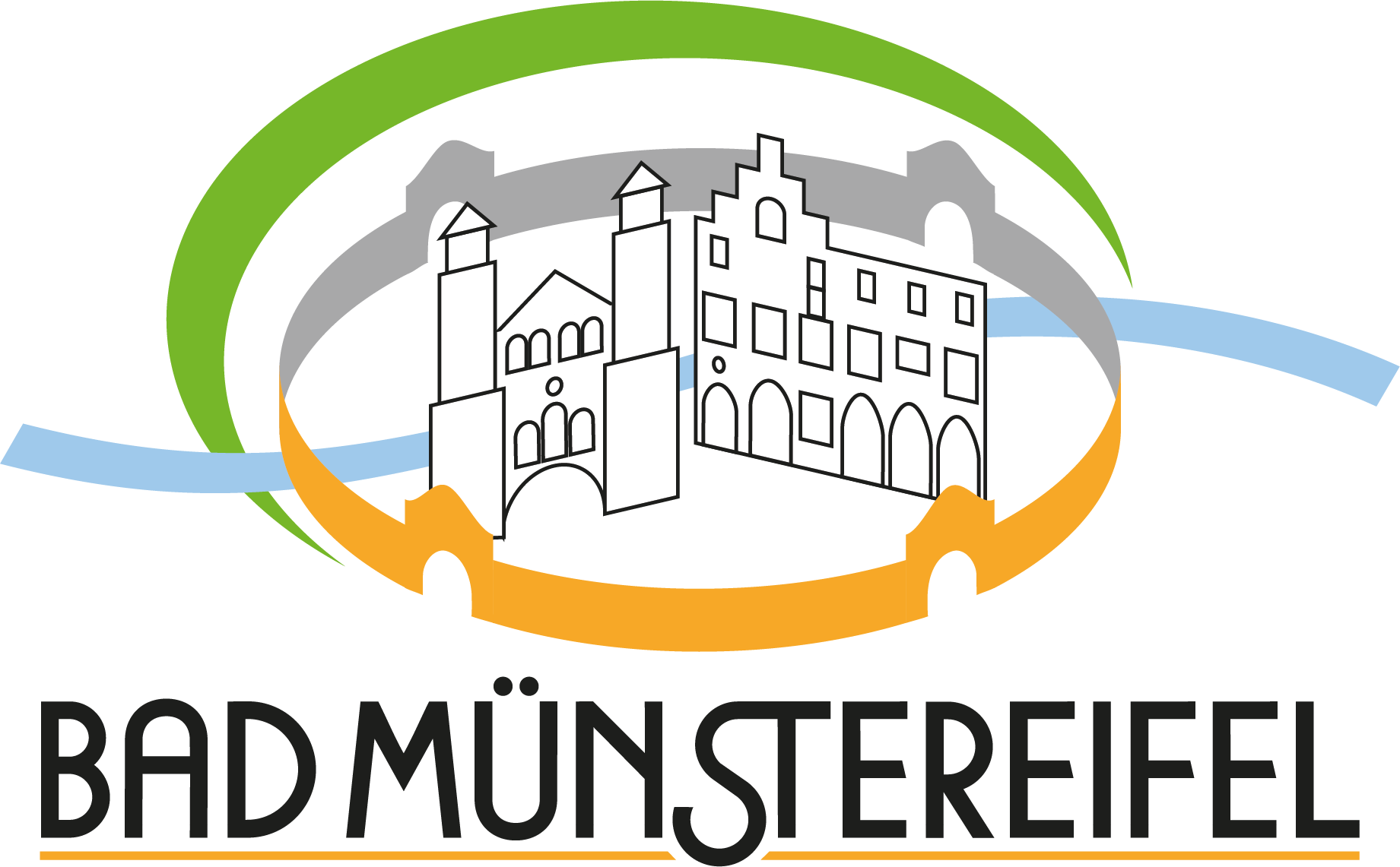 Logo der Stadt Bad Müstereifel mit Stadttor